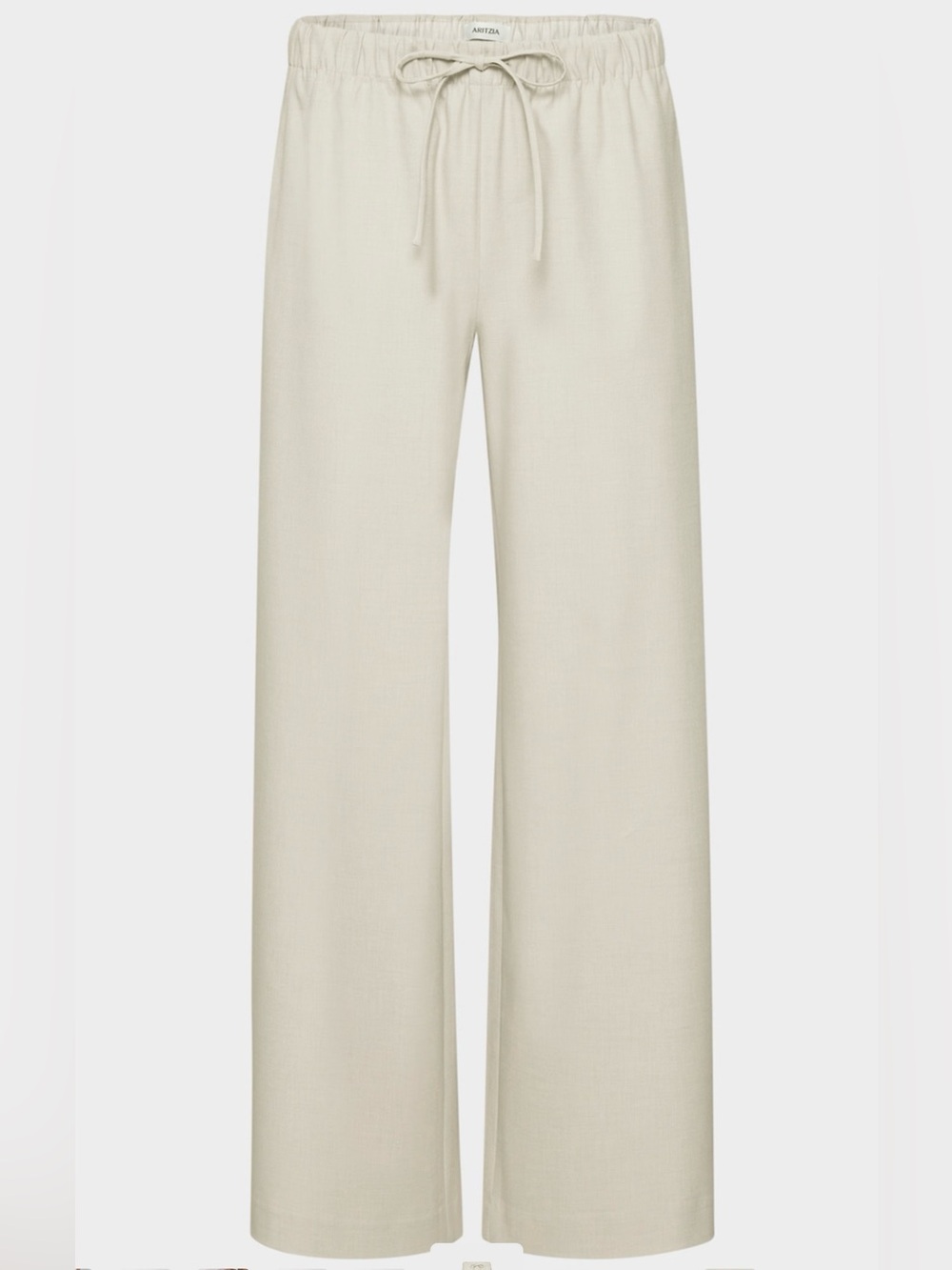 Aritzia Lodge Pant Everessential Light Heather Matte Pearl Small